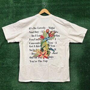 Tony Bennett & Lady Gaga Love For Sale Tracklist T-Shirt Size Extra Large